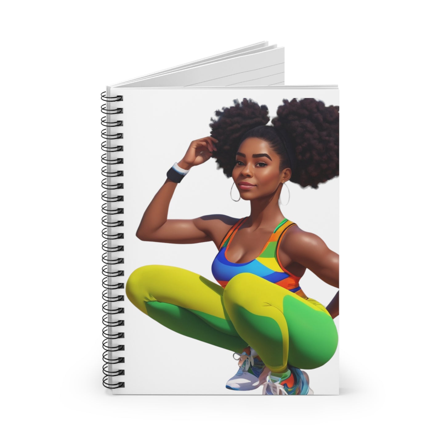 "Workout Queen" Afro Puffs