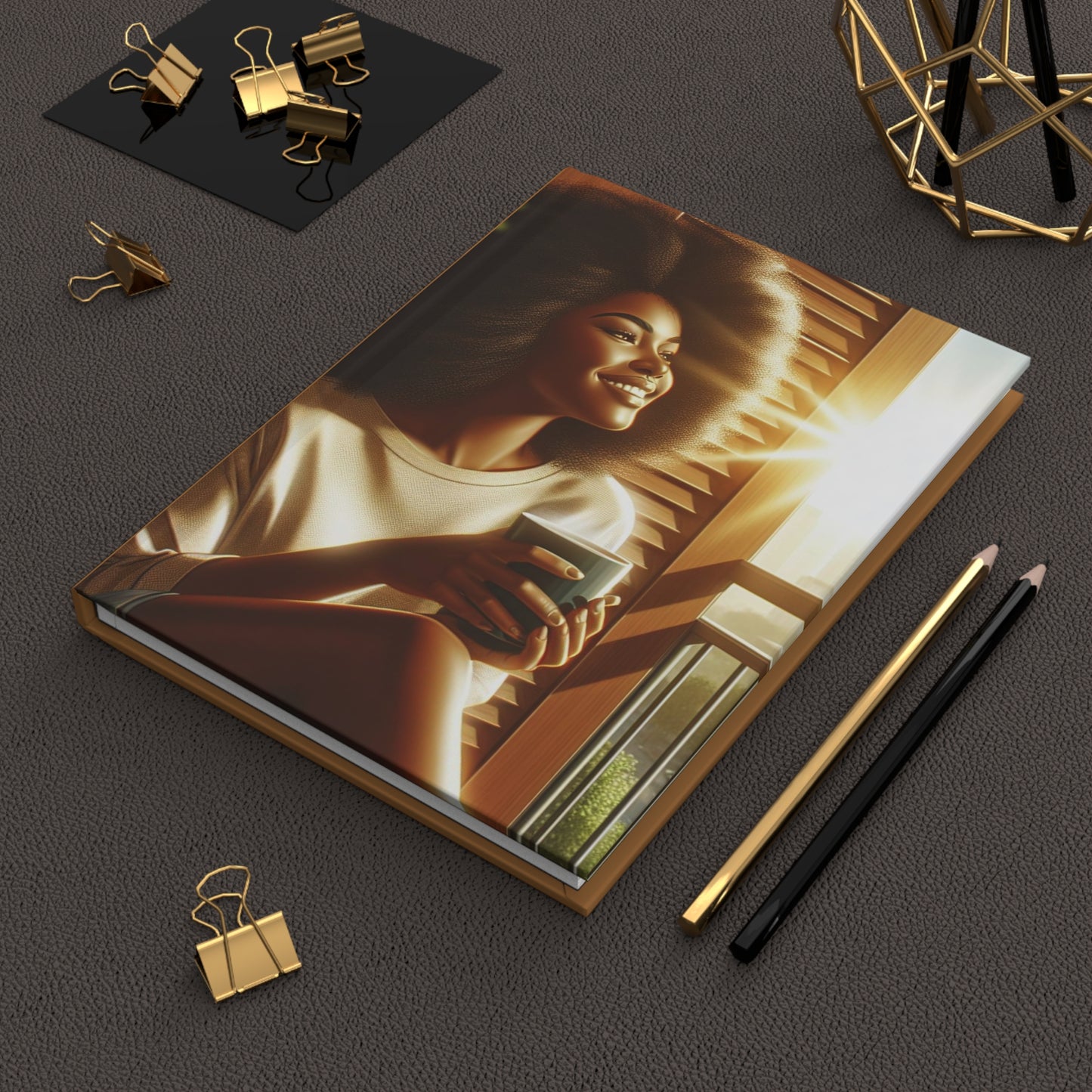Hardcover Journal "Good Morning Sunshine" - Street Queens Collection