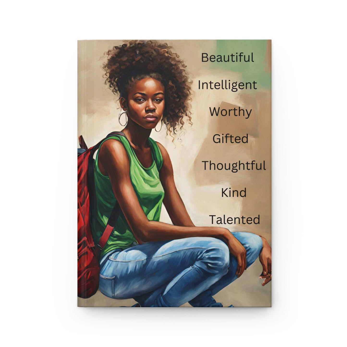 "Affirmations Teen Girl (Green) - Youth Collection