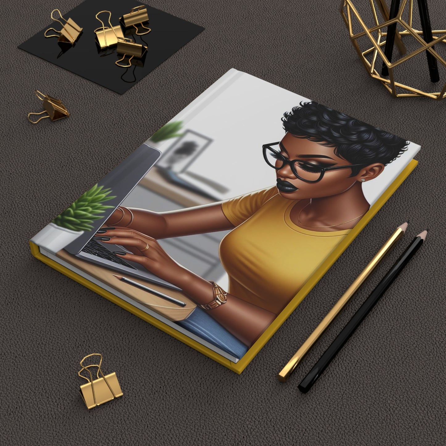 Hardcover Journal "Focused" - Boss Queens Collection