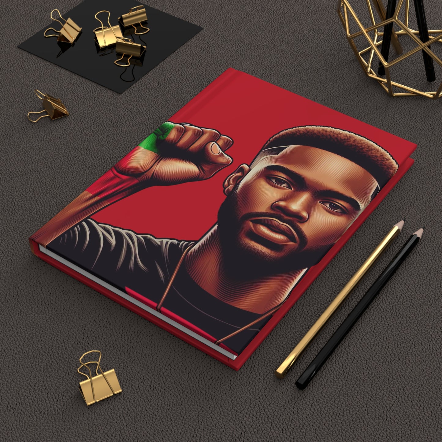 Hardcover Journal "I Am Black History" Man - Black History Collection