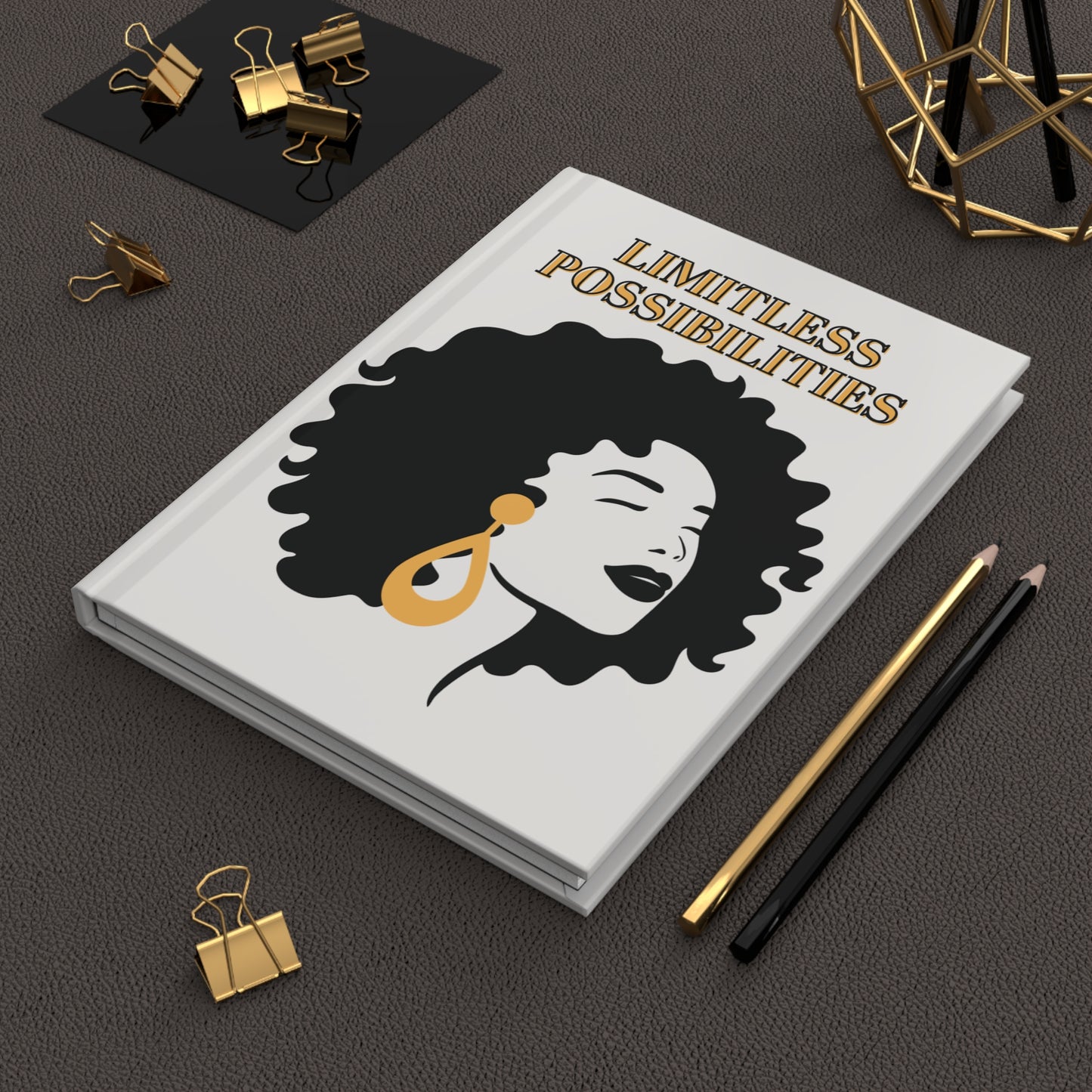 Hardcover Journal "Limitless Possibilities" - Boss Queen Collection