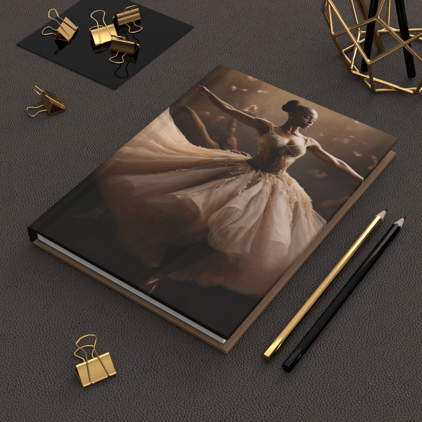 Hardcover Journal "Black Swan" - Boss Queens Collection