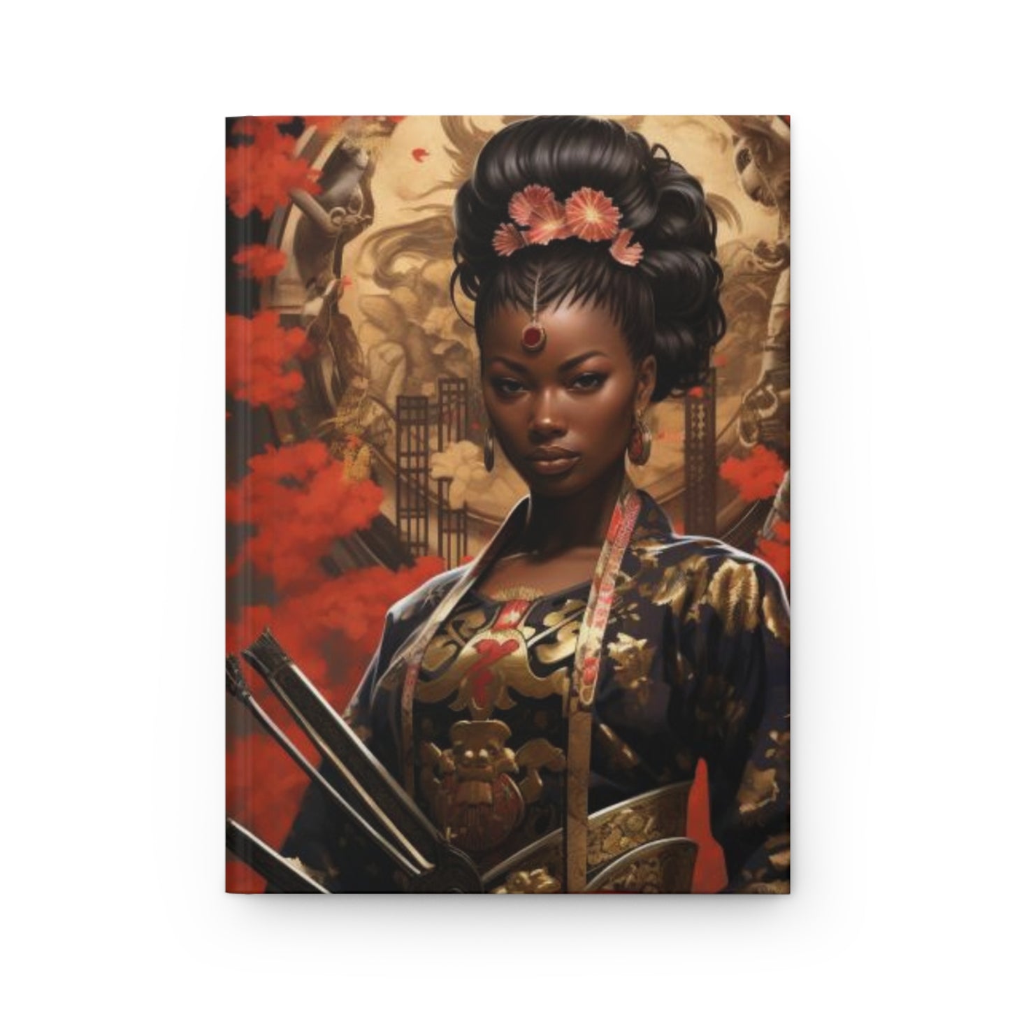 Hardcover Journal "Samurai Queen" - Boss Queens Collection