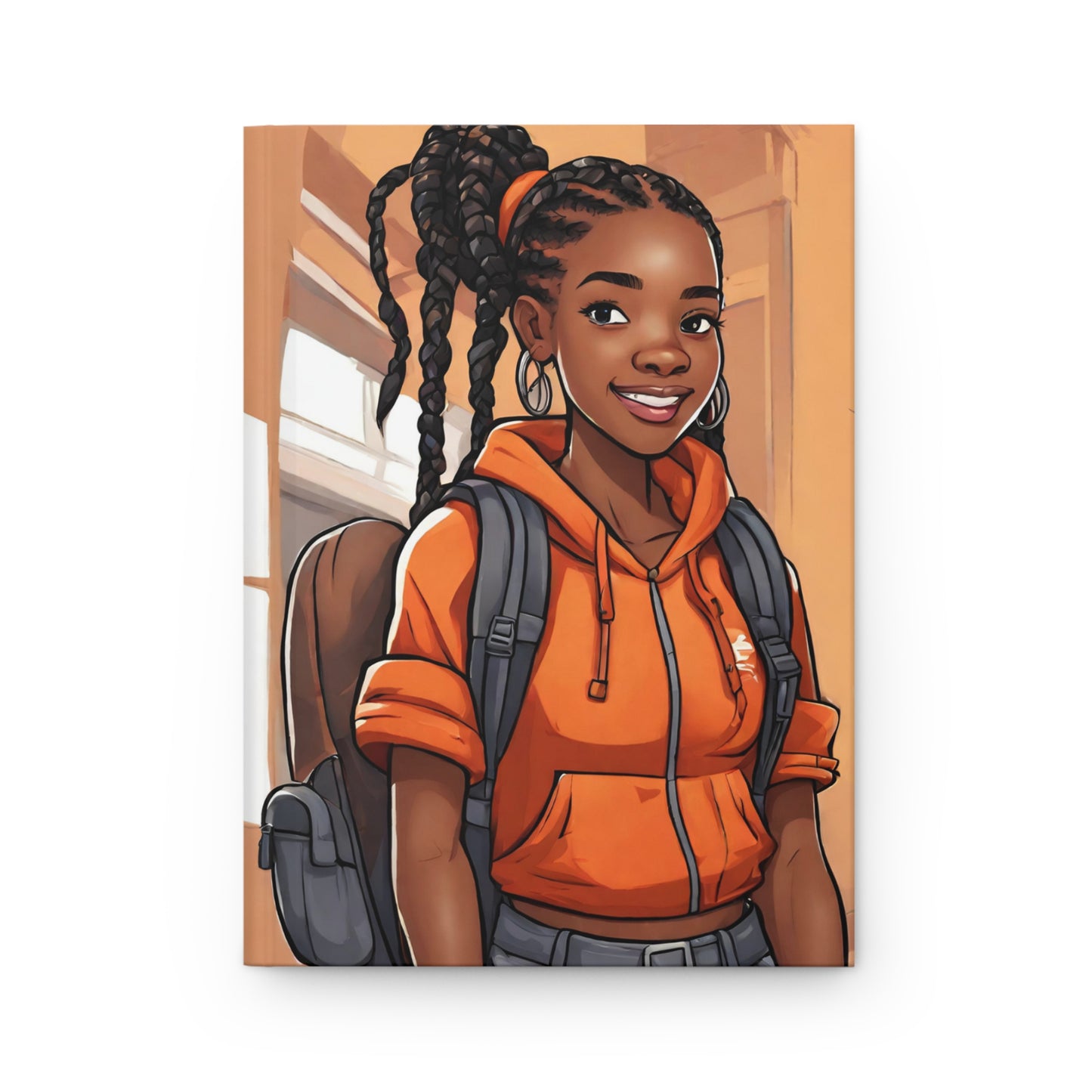 "Educated and Elevated Young Girl (Orange) - Youth Collection