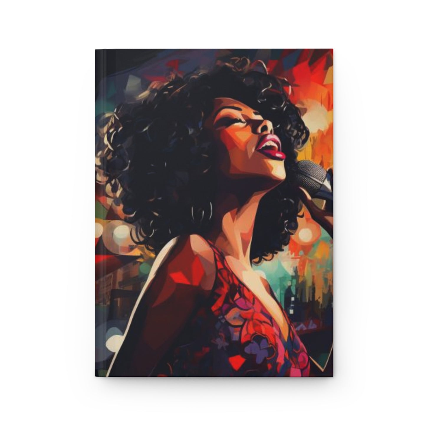 Hardcover Journal "Lady Sings the Blues" - Boss Queens Collection