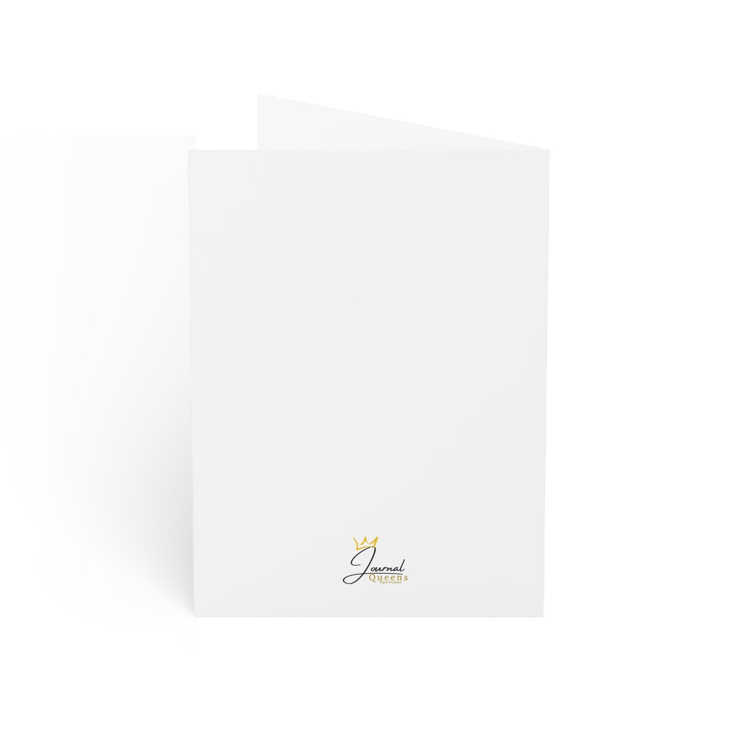 African American Woman in Elegant Dress, Merry Christmas & Happy New Year Holiday Card