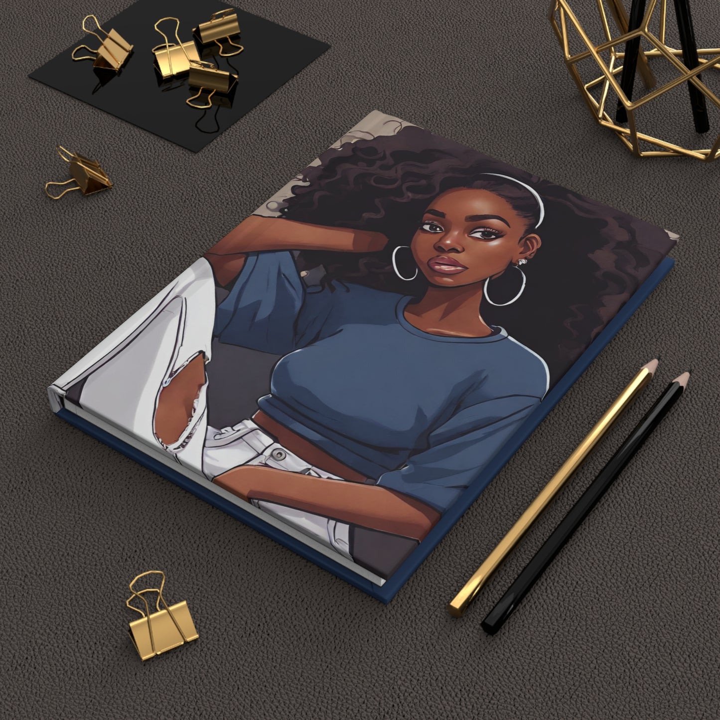Hardcover Journal "The Blues..." - Street Queens Collection