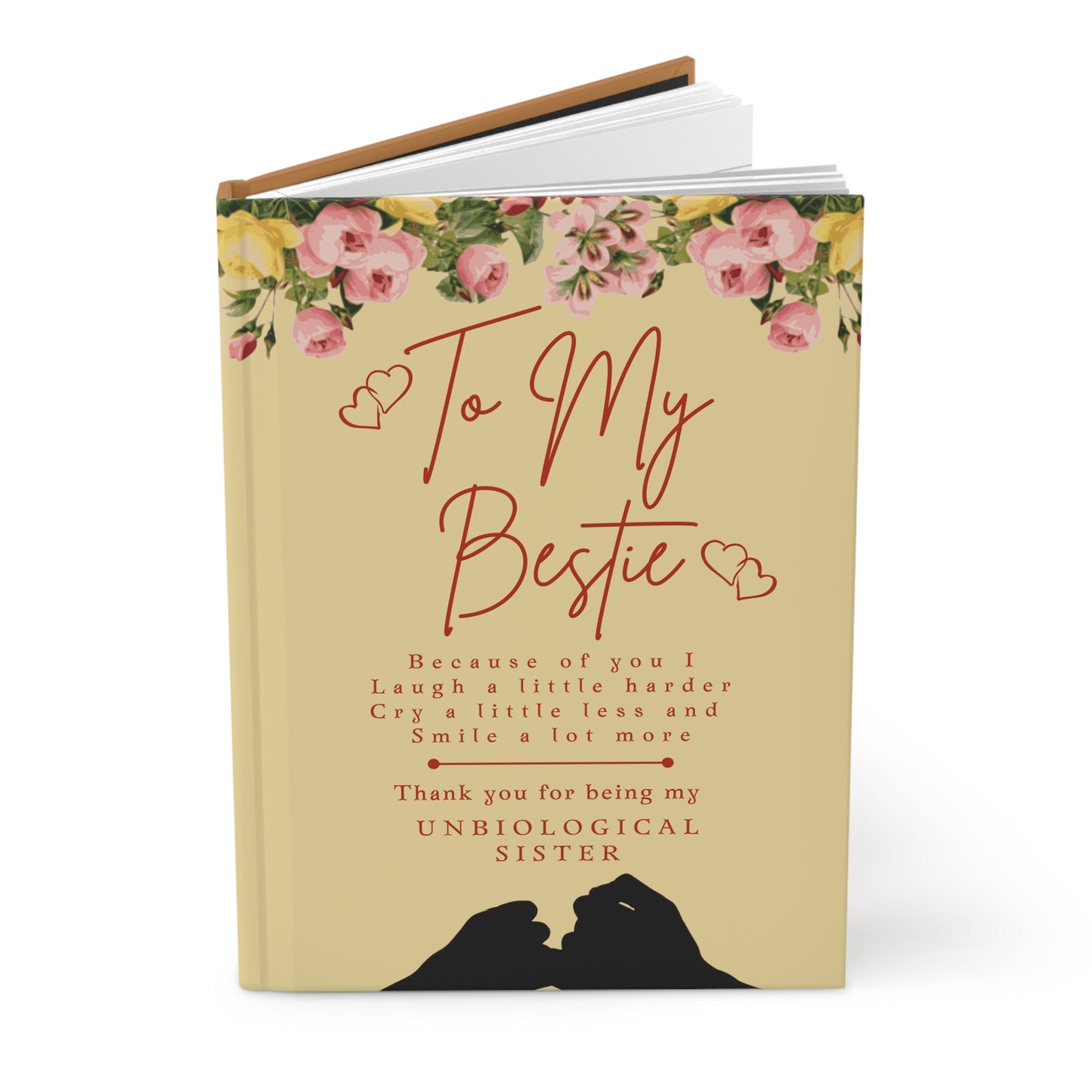 To My Bestie, Heartfelt and Sentimental, Gift for your Best Friend, Personalized Journal, Custom Journal, Writing Notebook
