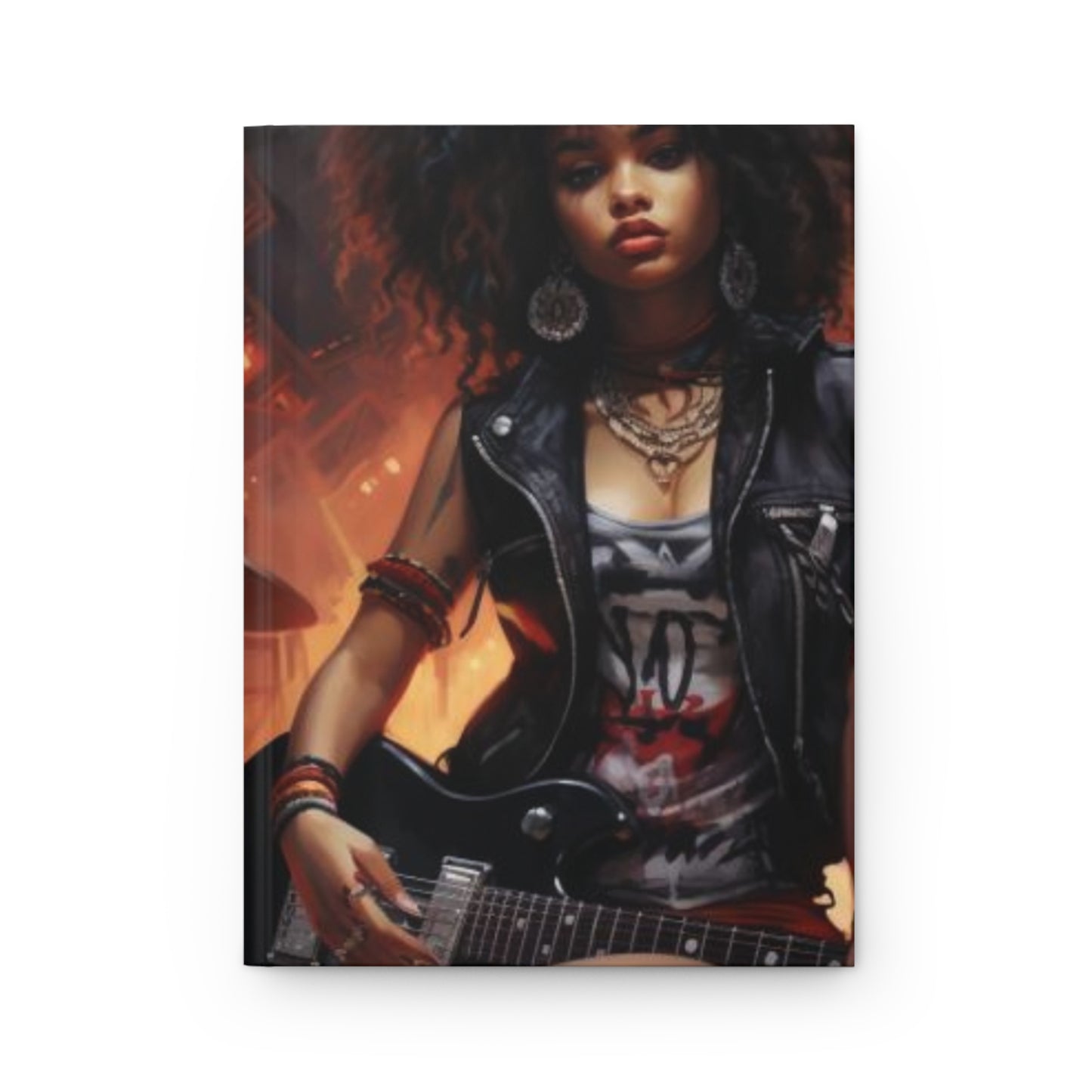 Hardcover Journal "Rock Queen" - Street Queens Collection
