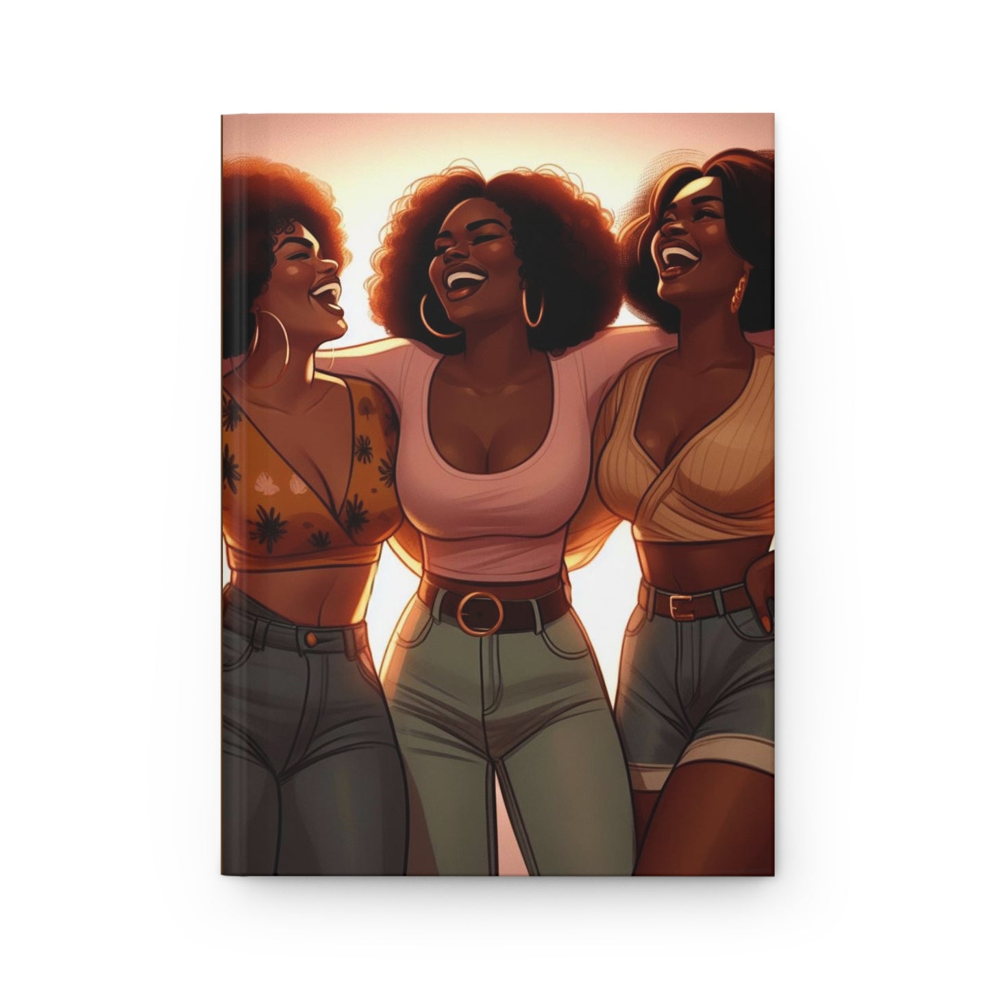 Hardcover Journal "Sister-Friends" - Street Queens Collection