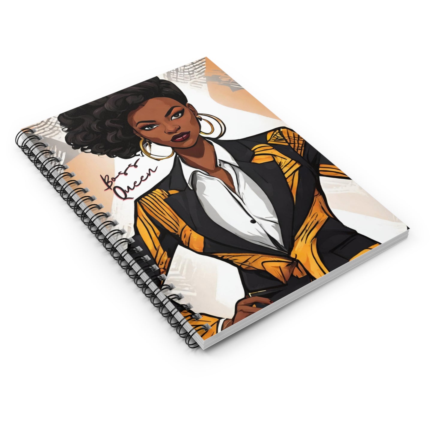 "Boss Queen" Yellow & Gold Jacket