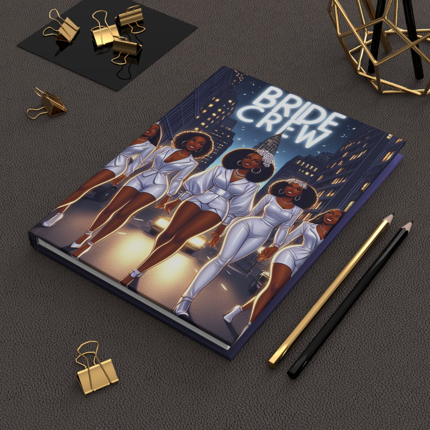 Hardcover Journal "Bride Crew" - Street Queens Collection