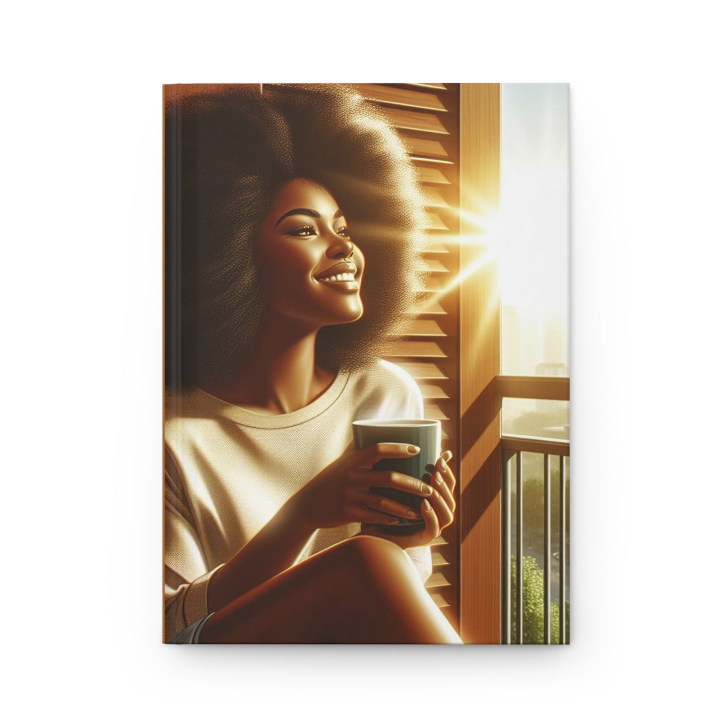Hardcover Journal Black Woman "Good Morning Sunshine" - Street Queen