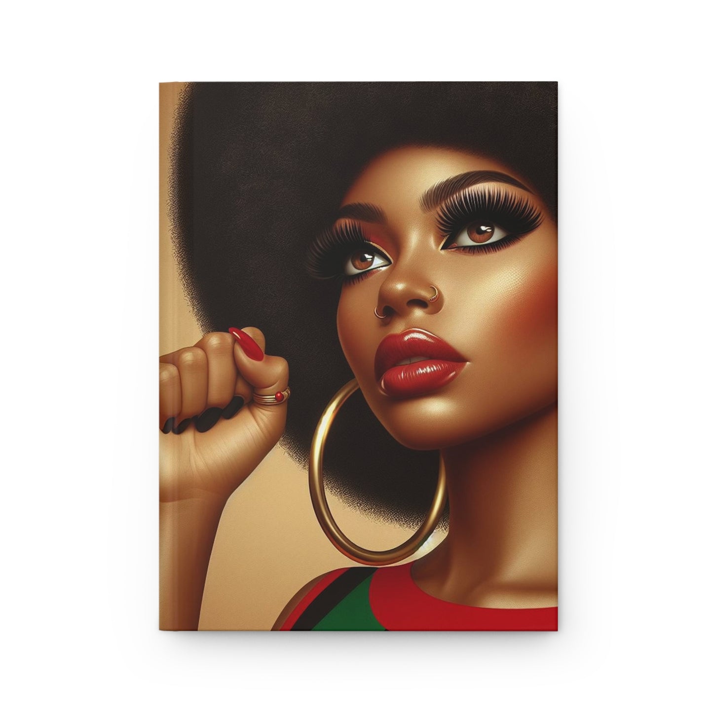 Hardcover Journal "I Am Black History" Woman - Black History Collection
