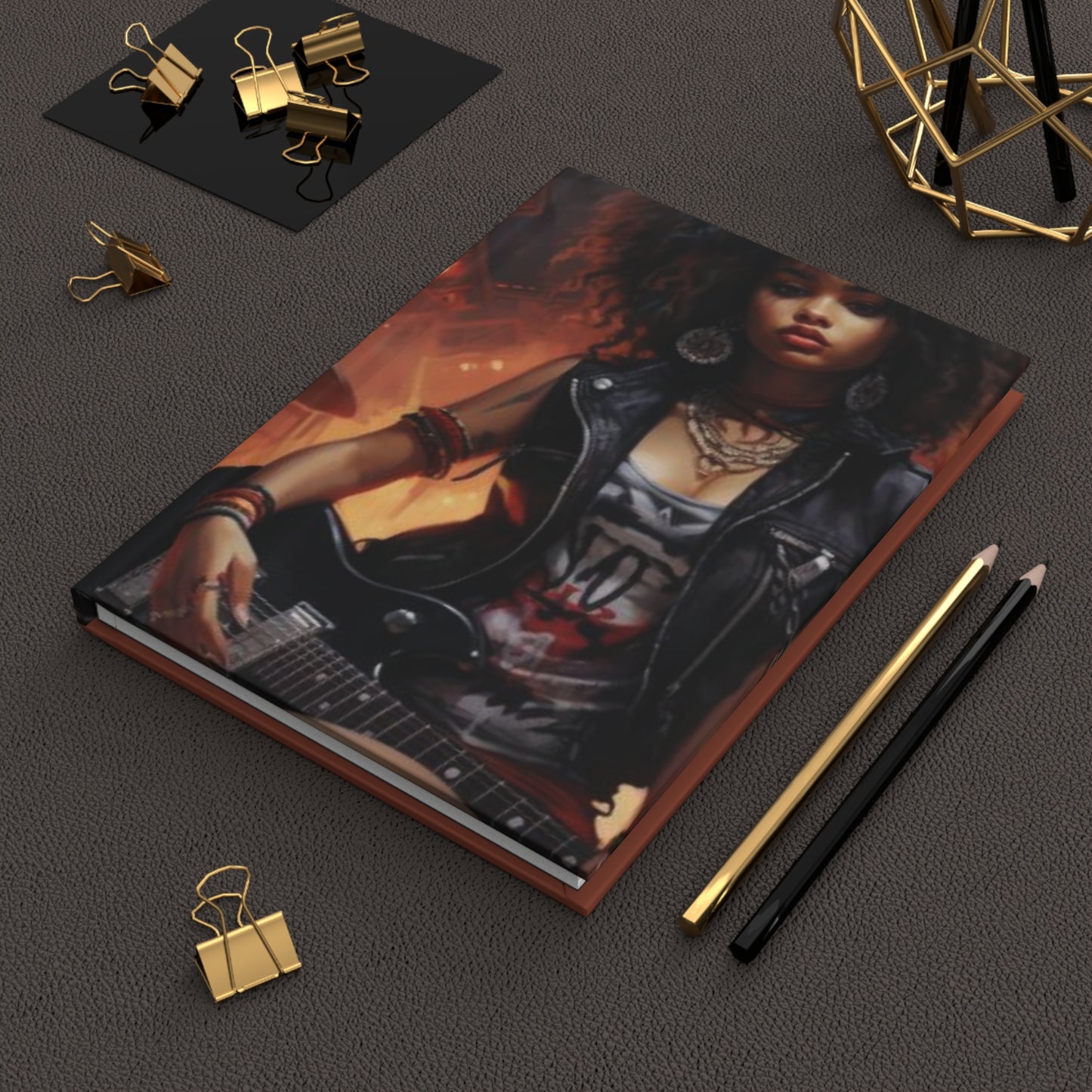 Hardcover Journal "Rock Queen" - Street Queens Collection