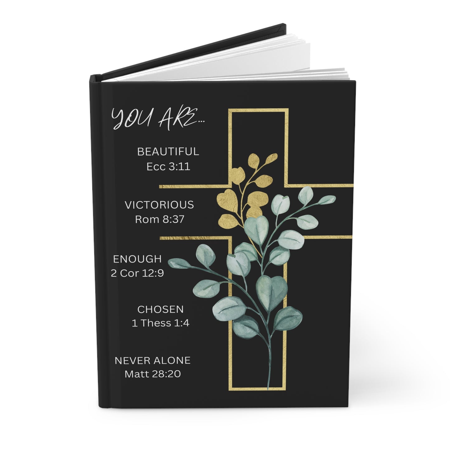 "You Are" Bible Verses Hardcover Journal