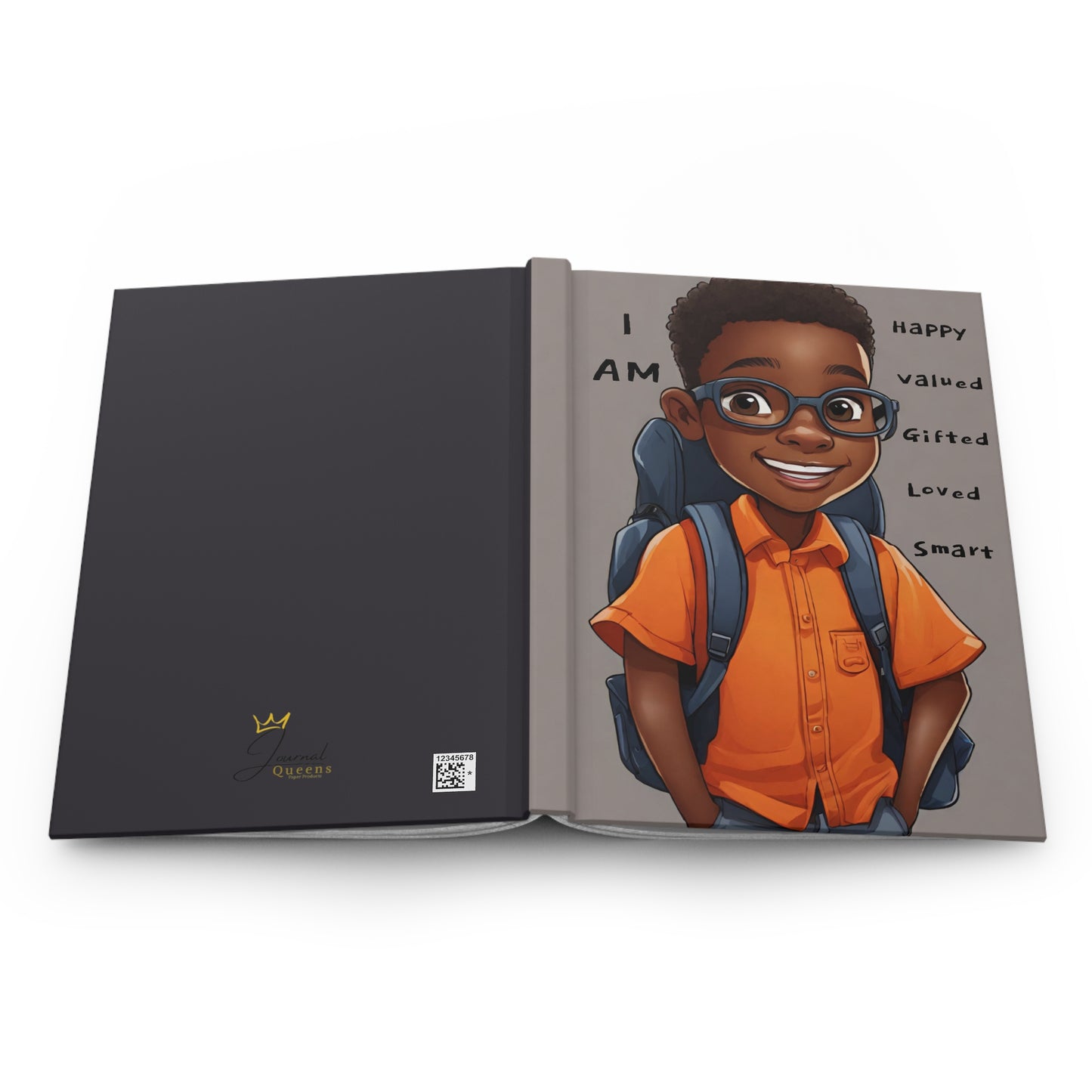 "Young Boy in Orange & Glasses" - Youth Collection