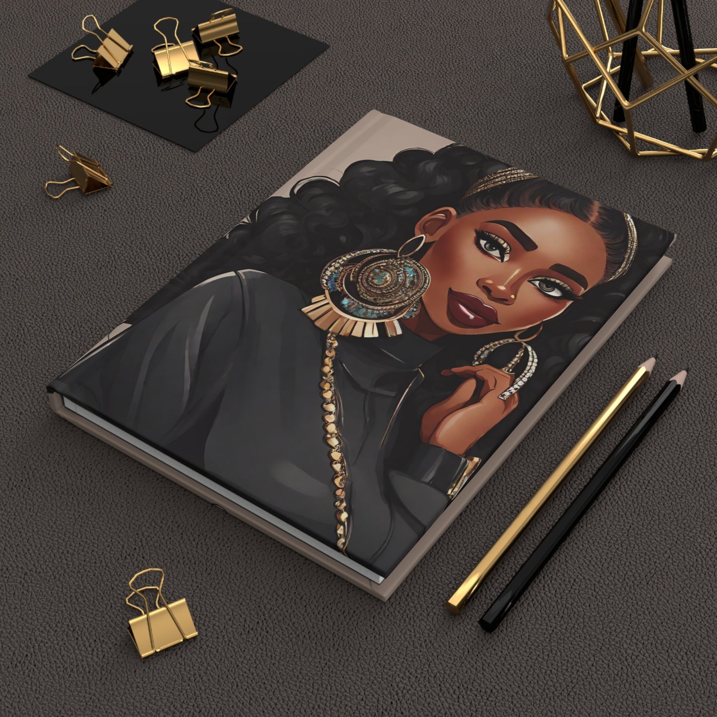 Hardcover Journal "Fierce" - Boss Queens Collection