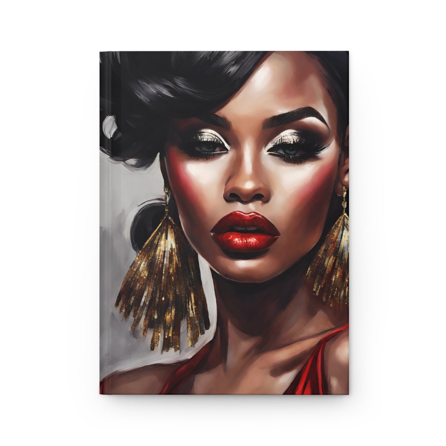 Hardcover Journal "Lady in Red" - Boss Queens Collection (V-Day)
