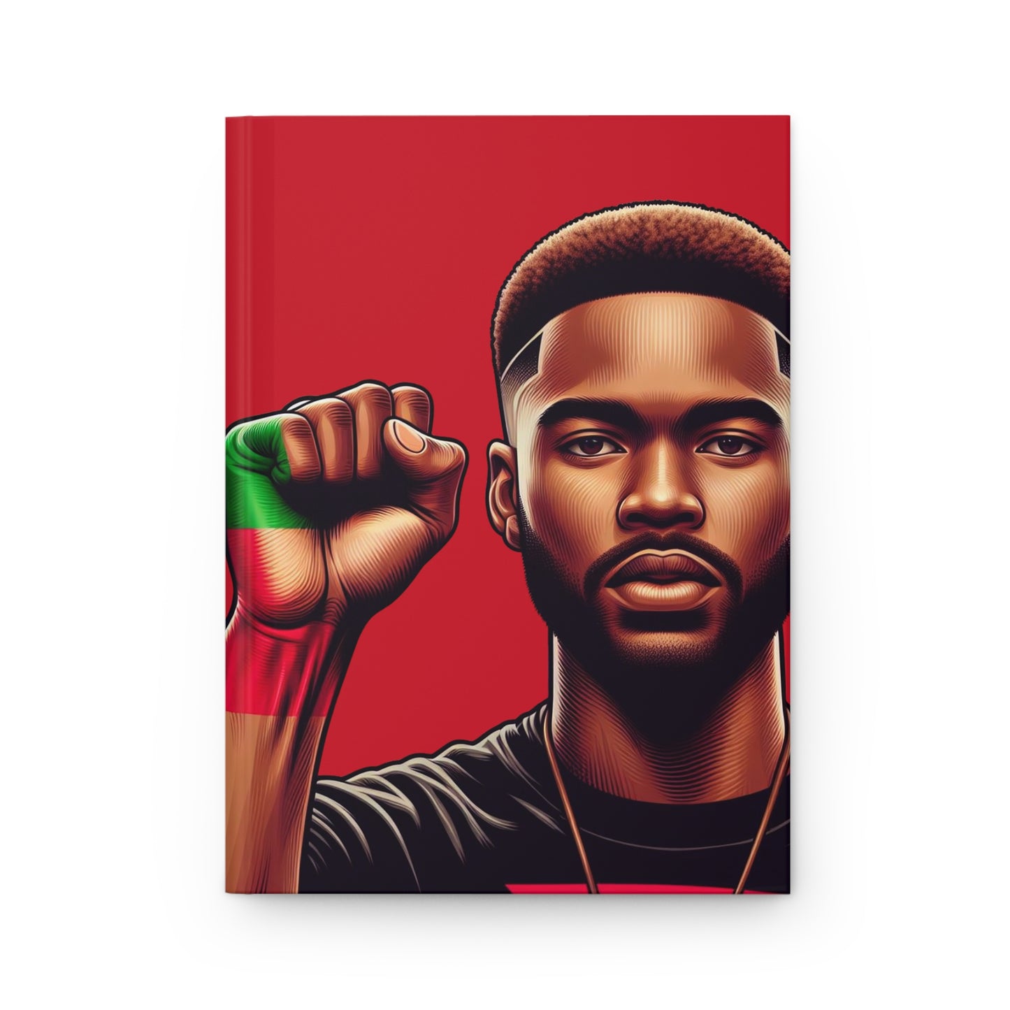 Hardcover Journal Black Man - "I Am Black History" - Black History Collection