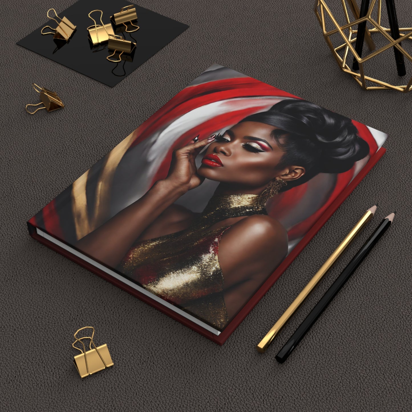 Hardcover Journal "Enchanted" - Boss Queens Collection (V-Day)