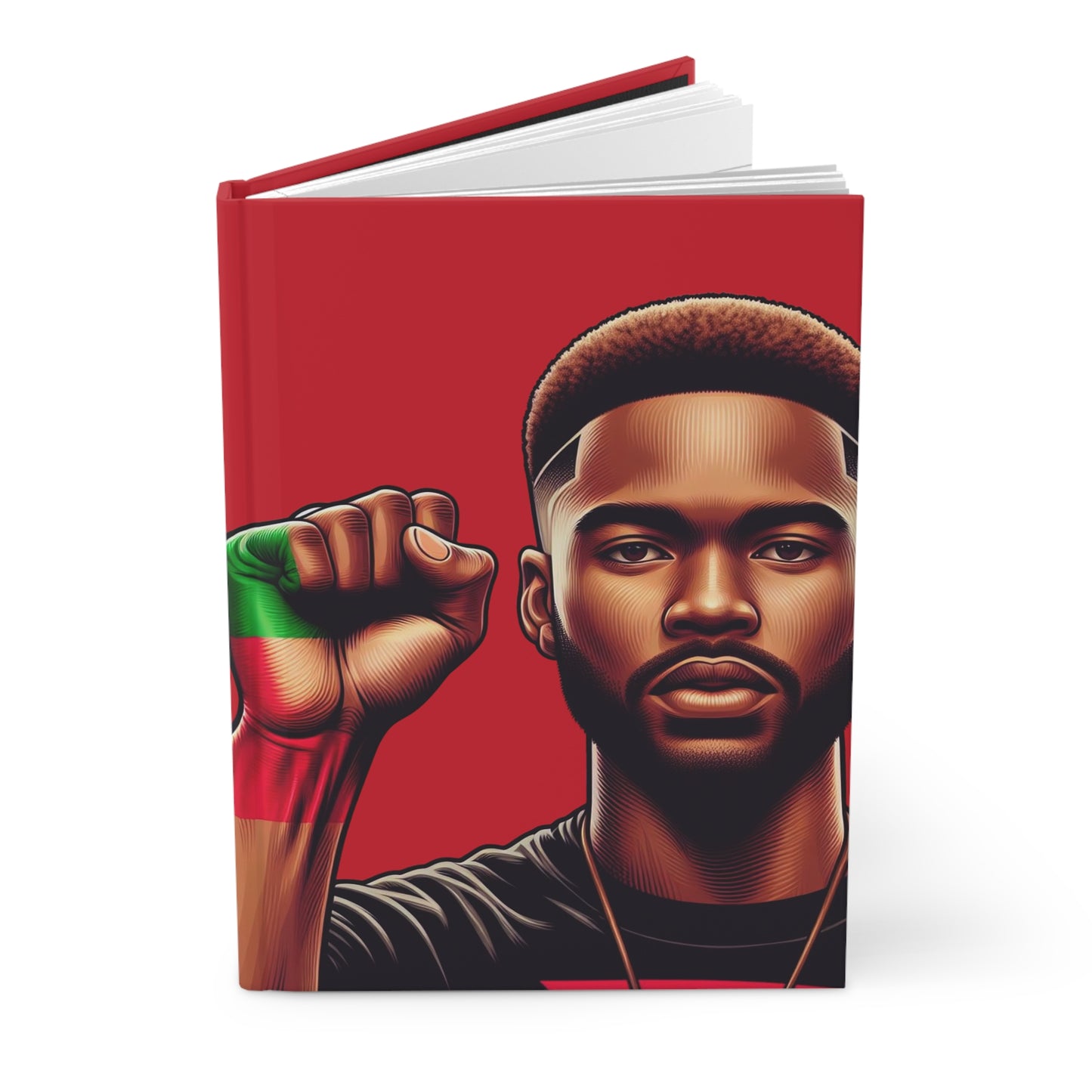 Hardcover Journal Black Man - "I Am Black History" - Black History Collection