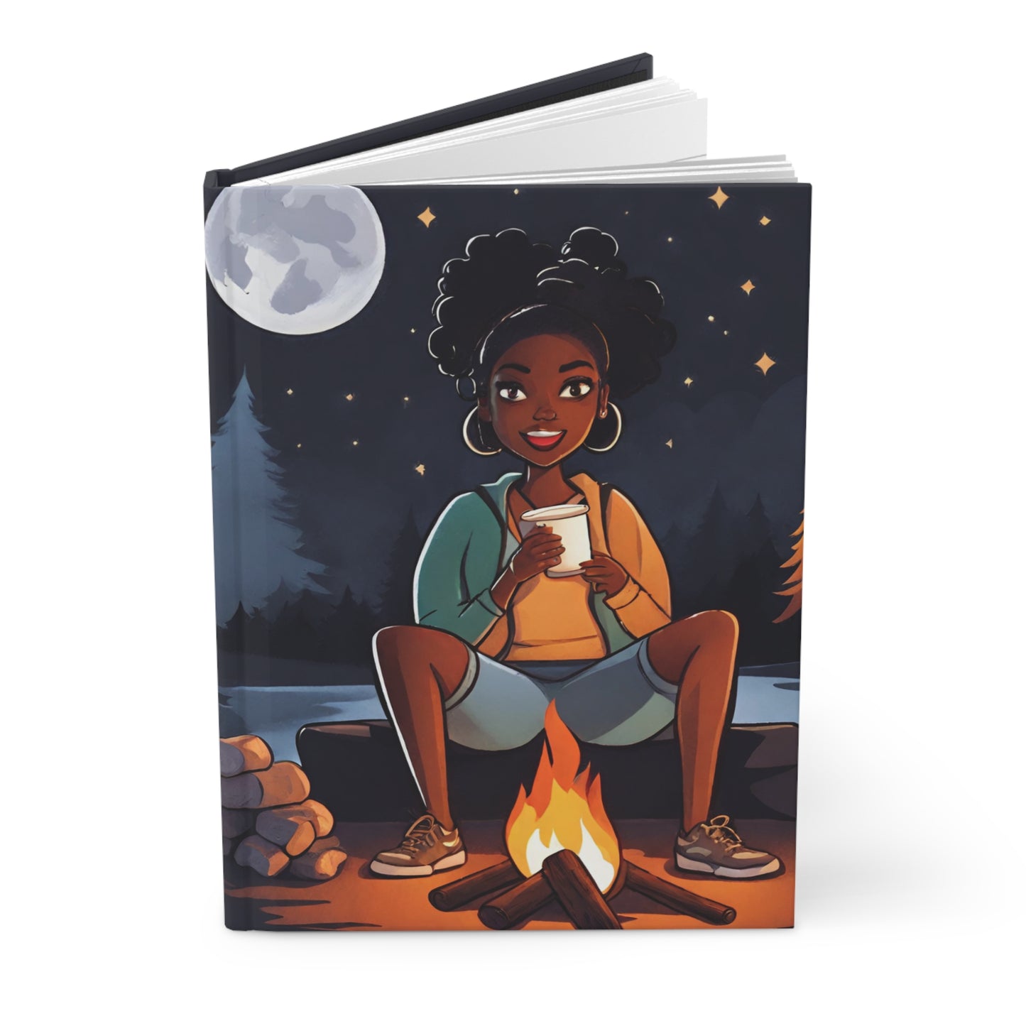 Hardcover Journal "Camping Queen" - Travel Queens Collection