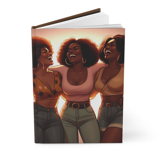 Hardcover Journal "Sister-Friends" - Street Queens Collection