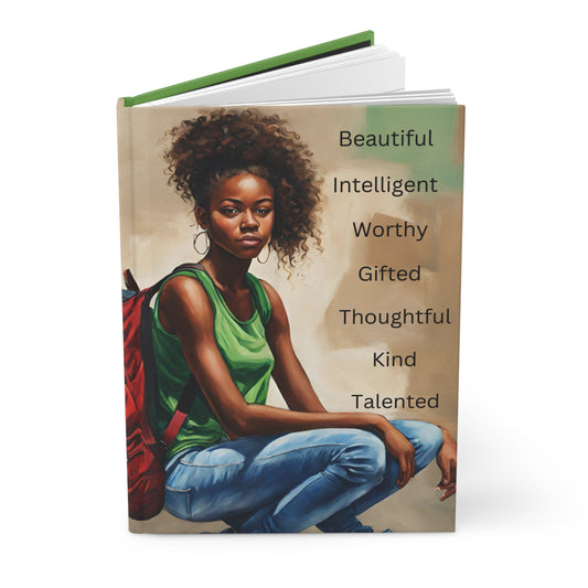 "Affirmations Teen Girl (Green) - Youth Collection