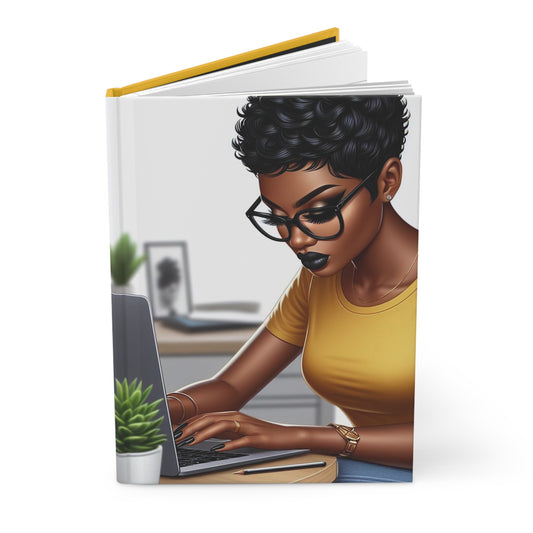 Hardcover Journal "Focused" - Boss Queens Collection