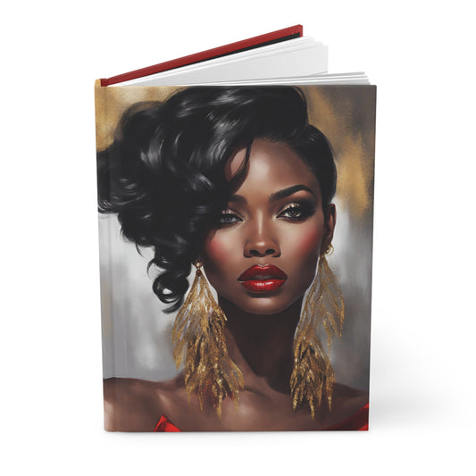 Hardcover Journal "Fire & Desire" - Boss Queens Collection (V-Day)
